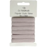 Go Handmade Nastro Elastico: 5 m x 10 mm, Fungo