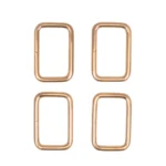 Go Handmade Anello Quadrato Oro