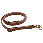 Go Handmade Tracolla per Borsa 130 cm, 12 mm, Marrone, Bronzo
