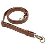 Go Handmade Tracolla per Borsa 130 cm, 25 mm, Marrone, Bronzo