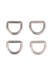 Anello a D Go Handmade: Argento