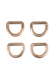Anello a D Go Handmade: Oro