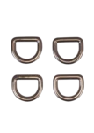 Anello a D Go Handmade: Grigio scuro