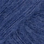 DROPS Brushed Alpaca Silk 39 Blu navy (Uni Colour)