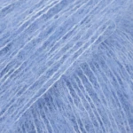 DROPS Brushed Alpaca Silk 28 Blu pacifico (Uni Colour)