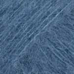 DROPS Brushed Alpaca Silk 25 Blu acciaio (Uni Colour)