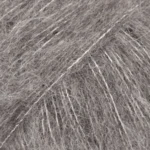 DROPS Brushed Alpaca Silk 03 Grigio (Uni Colour)