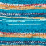 DROPS Fabel Print 162 Azzurro oceano