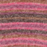 DROPS Fabel Long Print 655 Palissandro