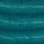 DROPS Fabel Long Print 918 Smeraldo