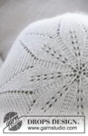Cuscino a fiori bianchi di DROPS Design