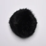 Pompon Pelliccia di Coniglio 10 cm 01 Ordina