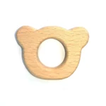 LindeHobby Anello in Legno, Figura (11 diversi) Orsacchiotto di peluche