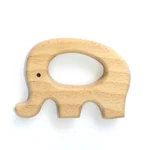 LindeHobby Anello in Legno, Figura (11 diversi) Elefante