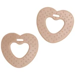 Go Handmade Bidehjerte (2 stk) 22064 Brun