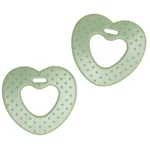 Go Handmade Bidehjerte (2 stk) 22080 Pastel Grøn