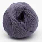 BC Garn Alba GOTS 38 Grigio acciaio