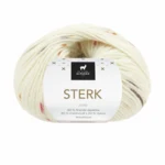 Du Store Alpakka Sterk 922 Naturale/marrone/rosso/zafferano