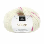 Du Store Alpakka Sterk 923 Naturale/rosa