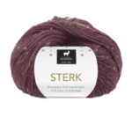Du Store Alpakka Sterk 927 Tweed bordeaux