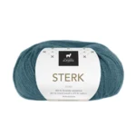 Du Store Alpakka Sterk 857 Verde mare scuro