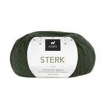 Du Store Alpakka Sterk 860 Verde bottiglia
