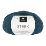 Du Store Alpakka Sterk 887 Blu-verde screziato