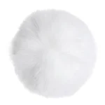 HobbyArts Pom Pom 8 cm 01 Hvid