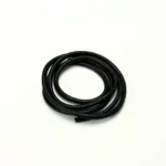 HobbyArts Cordino in pelle, 1 m, Nero 5.00 mm