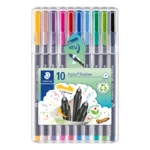STAEDTLER Triplus fineliner 334 pennarelli colorati, 10 pz