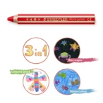Matite colorate STAEDTLER Buddy 3-in-1, 18 pezzi – Picto2