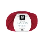 Dale Natural Lanolin Wool 1417 Rosso rubino