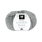 Dale Natural Lanolin Wool 1420 Grigio mélange