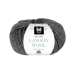 Dale Natural Lanolin Wool 1419 Grigio scuro screziato