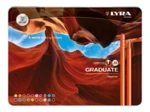 Lyra Graduate Fineliner Tusser, 20 stk