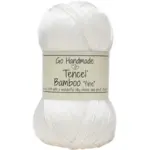 Go Handmade Tencel Bamboo 17474 Bianco