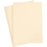 Karton A4, 210 x 297 mm, 20 ark Sand