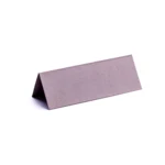 Paper Exclusive Bordkort, 240 g, 10 x 7 cm, Tekstureret, 10 stk Grå