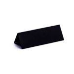 Paper Exclusive Bordkort, 240 g, 10 x 7 cm, Tekstureret, 10 stk Sort