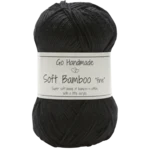 Go Handmade Soft Bamboo Fine 17424 Nero