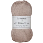 Go Handmade Soft Bamboo Fine 17429 Marrone pastello