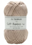 Go Handmade Soft Bamboo Fine 17422 Beige nudo