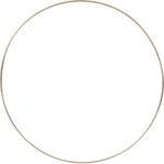 Metalring, Guld, 3 mm, 1 stk 30 cm