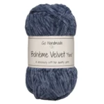 Go Handmade Bohème Velvet Fine 17612 Blu