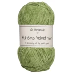 Go Handmade Bohème Velvet Fine 17616 Periodot verde