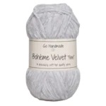 Go Handmade Bohème Velvet Fine 17601 Grigio chiaro