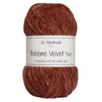 Go Handmade Bohème Velvet Fine 17600 Ruggine