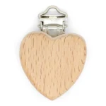 HobbyArts Clip in Legno, Figura, 1 pezzo Cuore