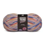 Mayflower Sock Yarn Universe Venus 06 Grigio/Rosa cipria/Fior di mais/Curry/Blu navy