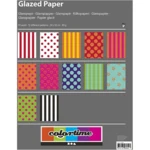 Glanspapir med print